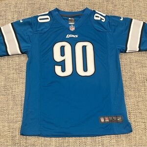 Youth Nike Detroit Lions Jersey. Suh.